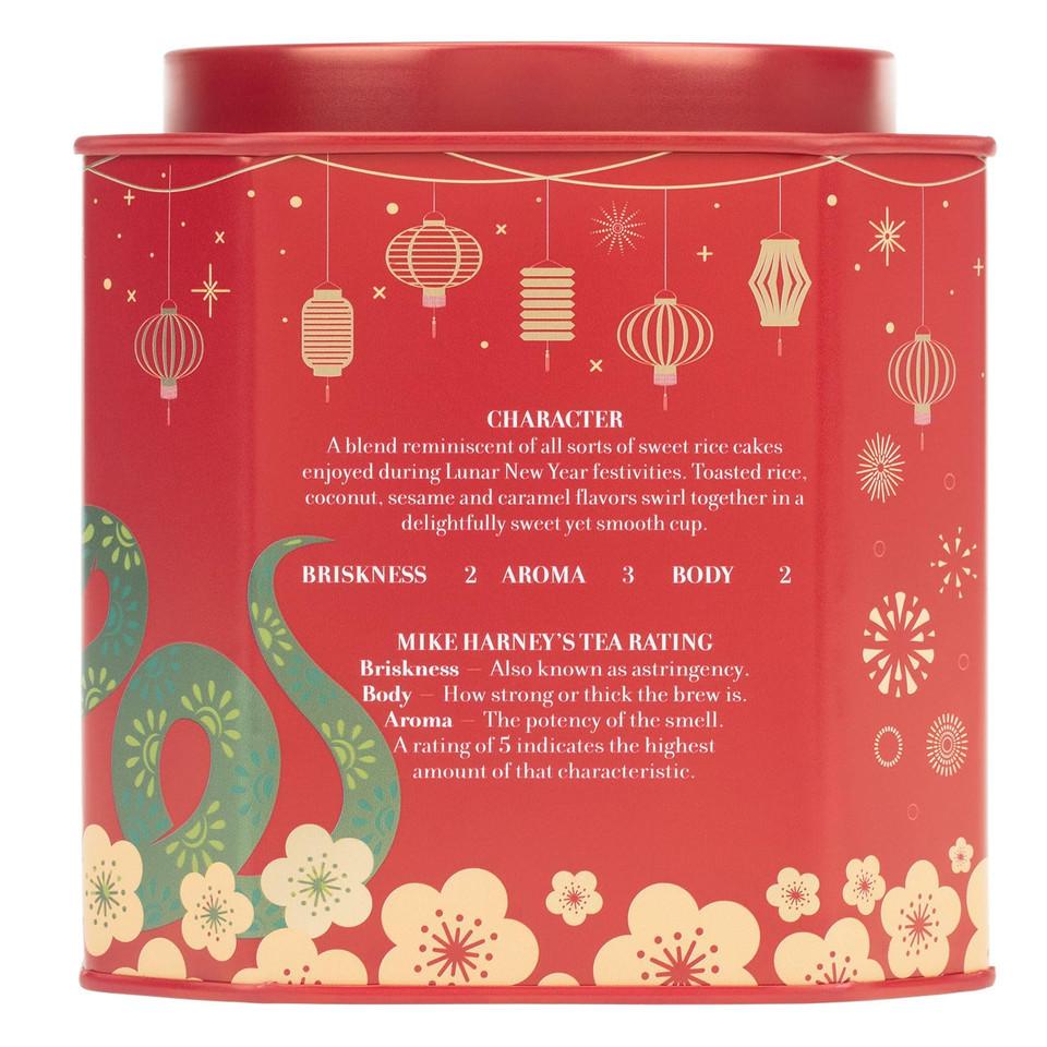 Harney & Sons Lunar New Year 2025 Tea, Year Of The Snake, Tea With Coconut And Sesame