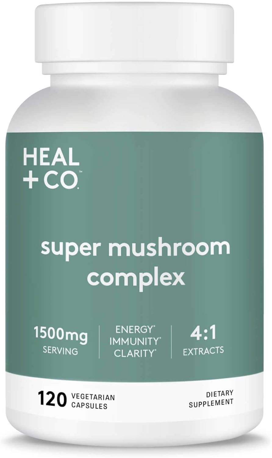 Heal + Co. Super Mushroom Complex 120 Capsules