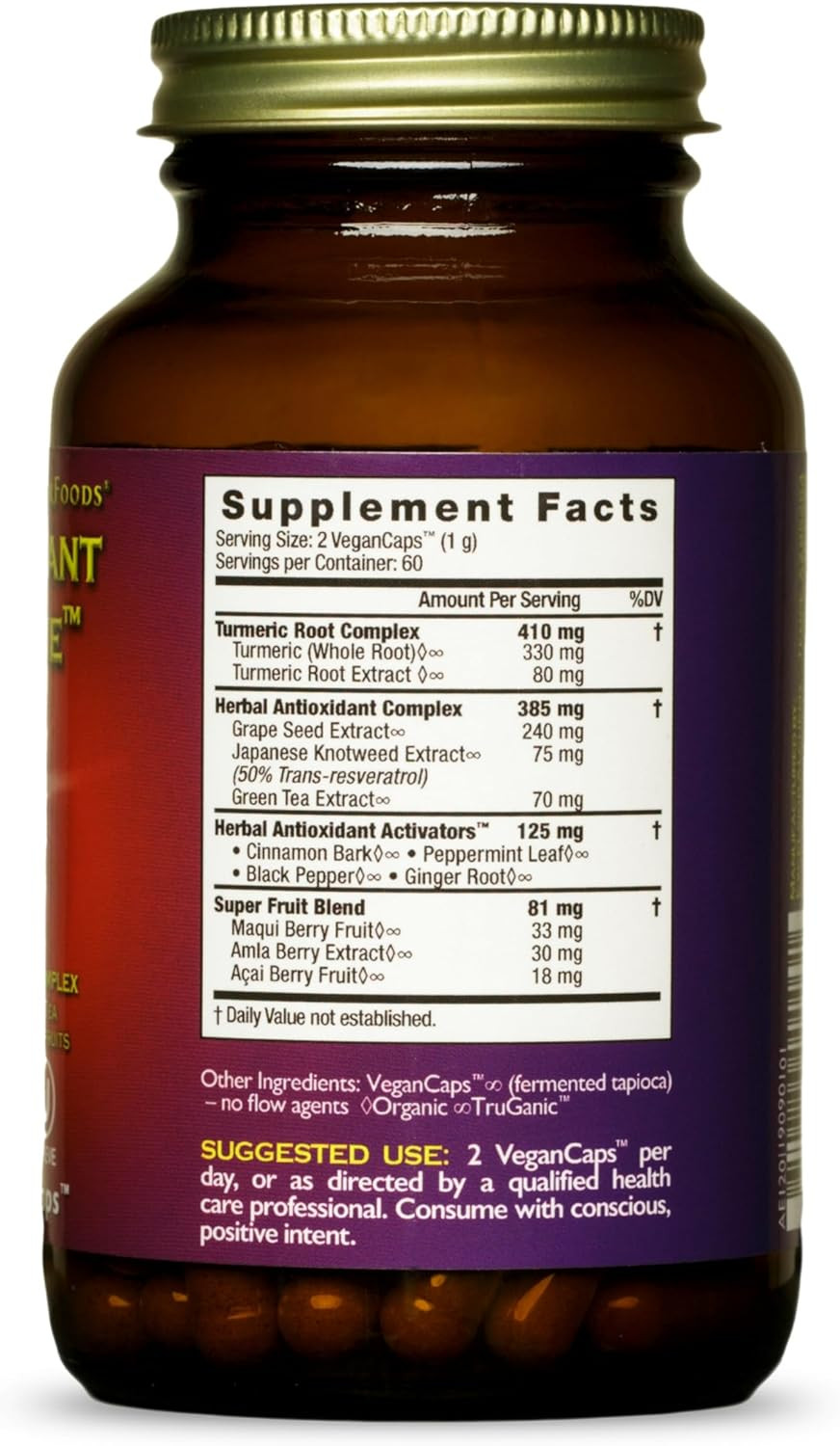 Healthforce Superfoods Antioxidant Extreme - 120 Vegan Capsules