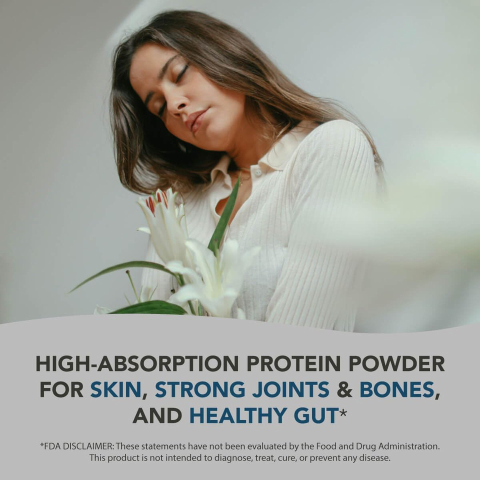 Healthy Skin & Joints Bundle - Premium Vegan Omega-3 (120 Capsules) From Marine Algae + Grass-Fed Collagen Peptides Powder (1Kg - 100 Servings) Non-Gmo. Radiant Skin, Joints, Bones & Graceful Aging