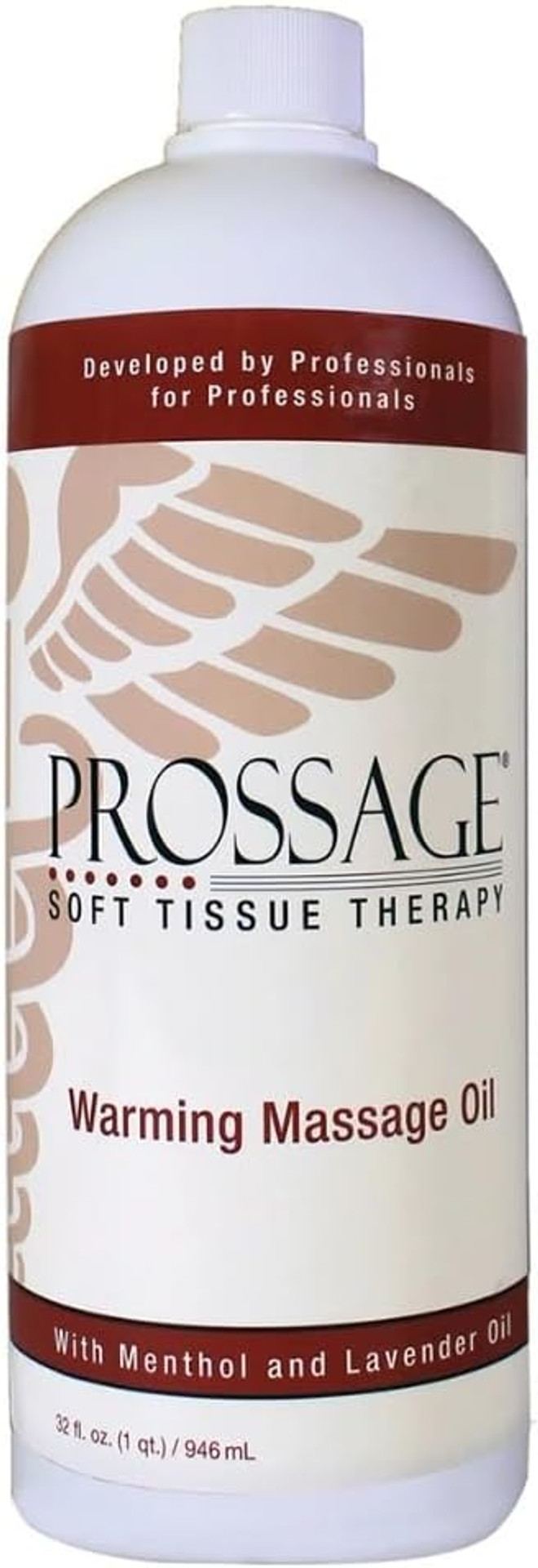 Heat Warming Relief Massage Oil For Therapuetic Massages, Deep Tissue Massages, And Aromatherapy, Topical Reliever, 32 Ounce Bottle