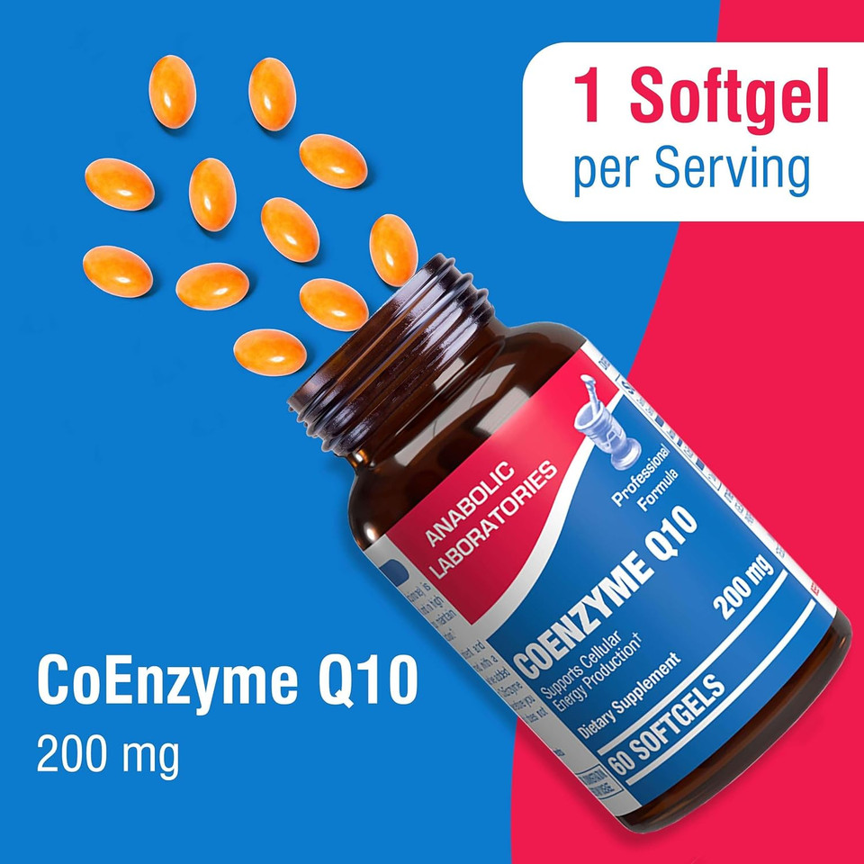 High Absorption Coq10 200Mg Softgels - Clinical Formula Coenzyme Q10 200Mg For Skin Heart Energy Antioxidant And Brain Support - Easy To Swallow - Made In The Usa In Cgmp Facilities - 30 Servings