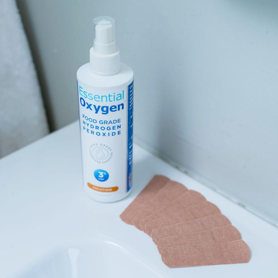 Hydrogen Peroxide 3% First Aid, 8 Oz