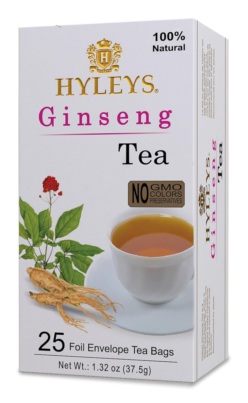 Hyleys Goji Berry Senna Green Tea - Natural Gentle Laxative For Constipation Relief - 25 Tea Bags