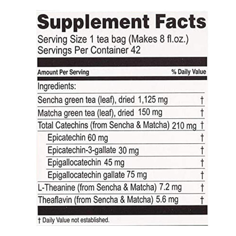 Hyleys Matcha Tea Bags With Moringa Oleifera - 25 Tea Bags (Japanese Pure Matcha Wellness Green Tea)