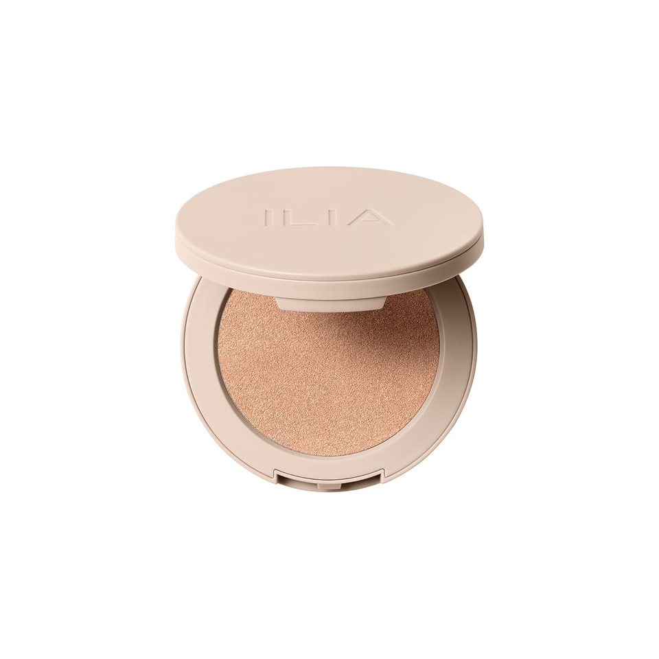 Ilia - Lightshift Cream Highlighter | Non-Comedogenic, Long-Lasting, Vegan, Cruelty-Free | Weightless, Seamless, Silky Highlighter (Arc - Peachy Gold, 0.27 Oz | 7.8 G)