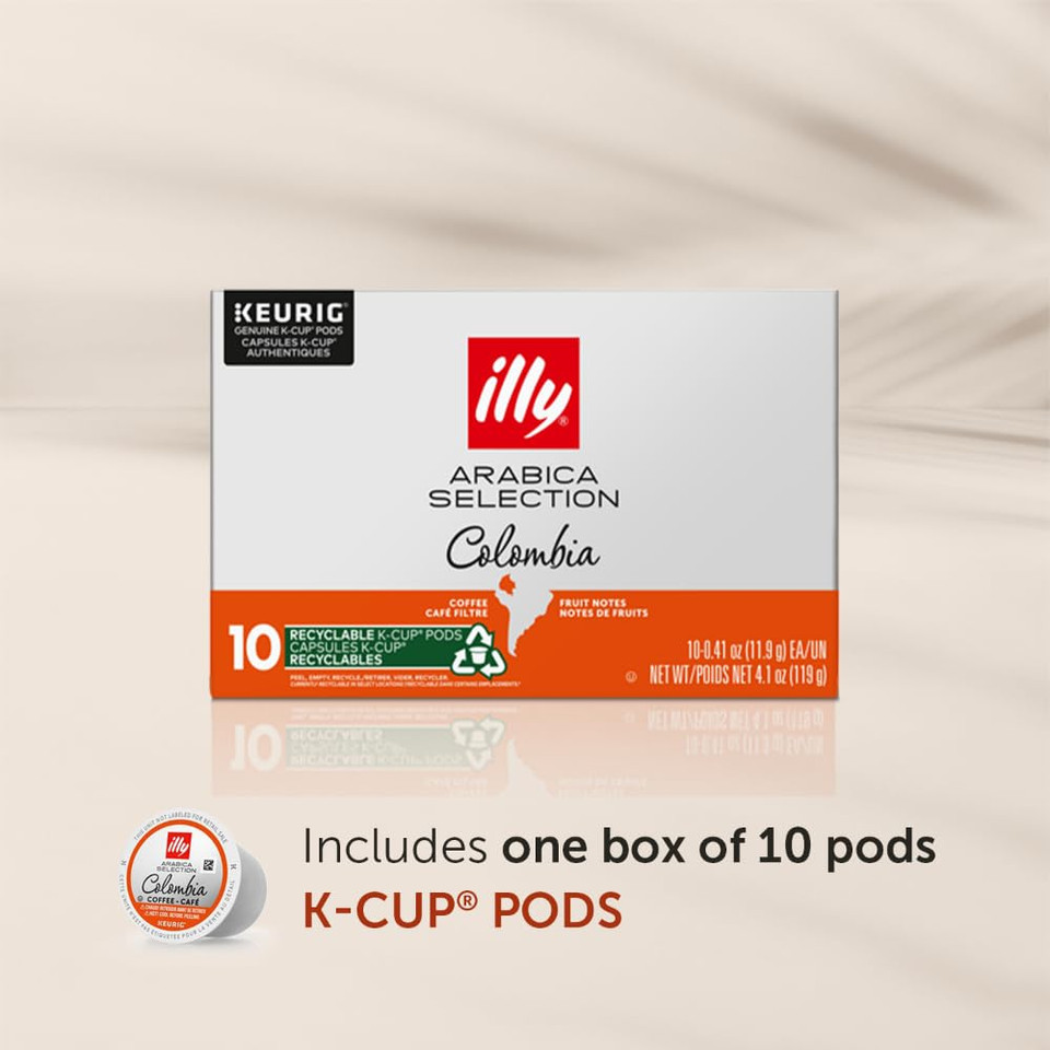 Illy Coffee Arabica Selections Colombia K Cup