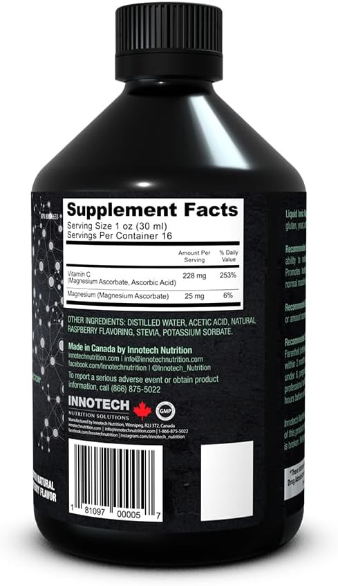 Innotech Nutrition: Liquid Ionic Magnesium - 500 Ml