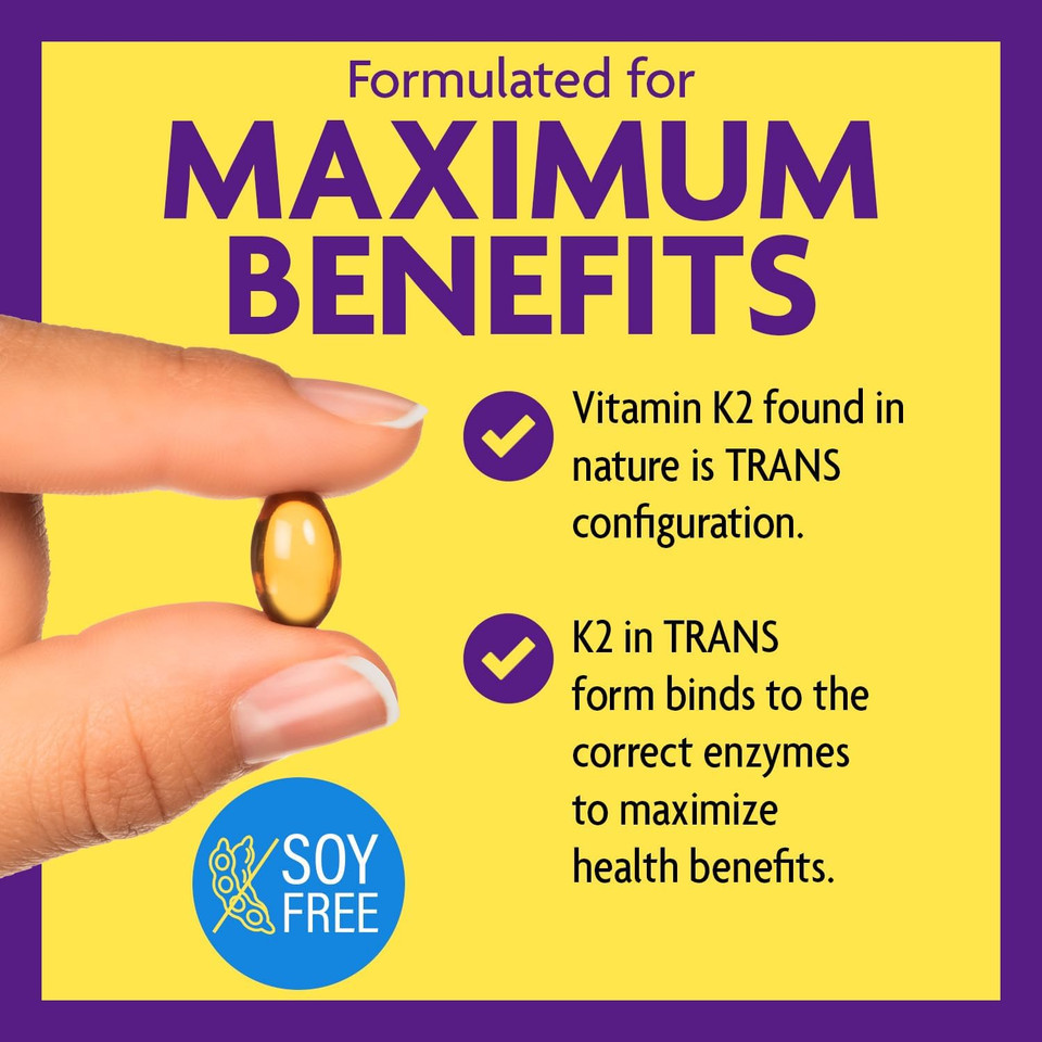 Innovixlabs Vitamin D3 K2-5000 Iu Vitamin D3 Plus 600 Mcg Vitamin K2 Mk4 And Mk7 For Max Calcium Absorption, Supports Bone, Immune, Heart Health, 3Rd Party Tested, Gluten Free, 60 Softgels