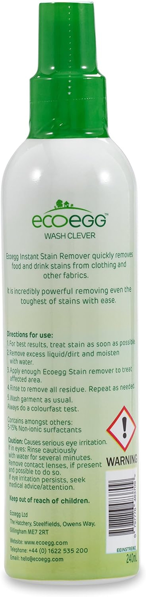 Instant Stain Remover, 8 Oz Spray Bottle