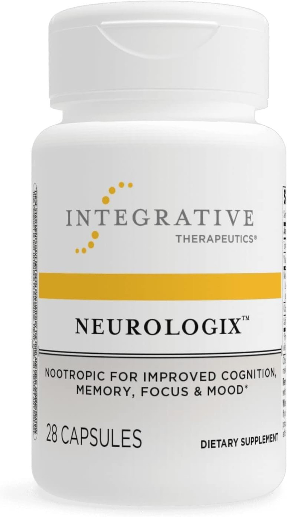 Integrative Therapeutics Neurologix - Brain Support Supplement For Memory & Focus* - Nootropic Concentration & Brain Health Supplement* - 28 Capsules