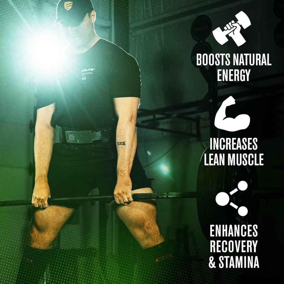 Jacked Factory Primasurge Max Testosterone Booster For Men - Natural Testosterone Supplement With Tongkat Ali, Fadogia Agrestis & Sensoril Ashwagandha - Test Booster For Muscle Mass - 90 Count