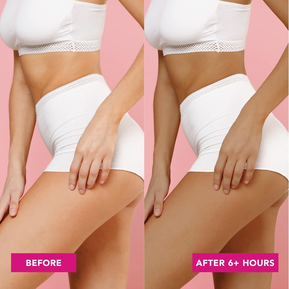 Jergens Natural Glow Instant Sun Bundle: Deep Bronze Sunless Tanning Mousse, 6Oz Bottle And Applicator Mitt