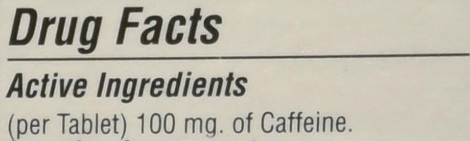 Jet-Alert 100 Mg Each Caffeine Tabs 30 Count