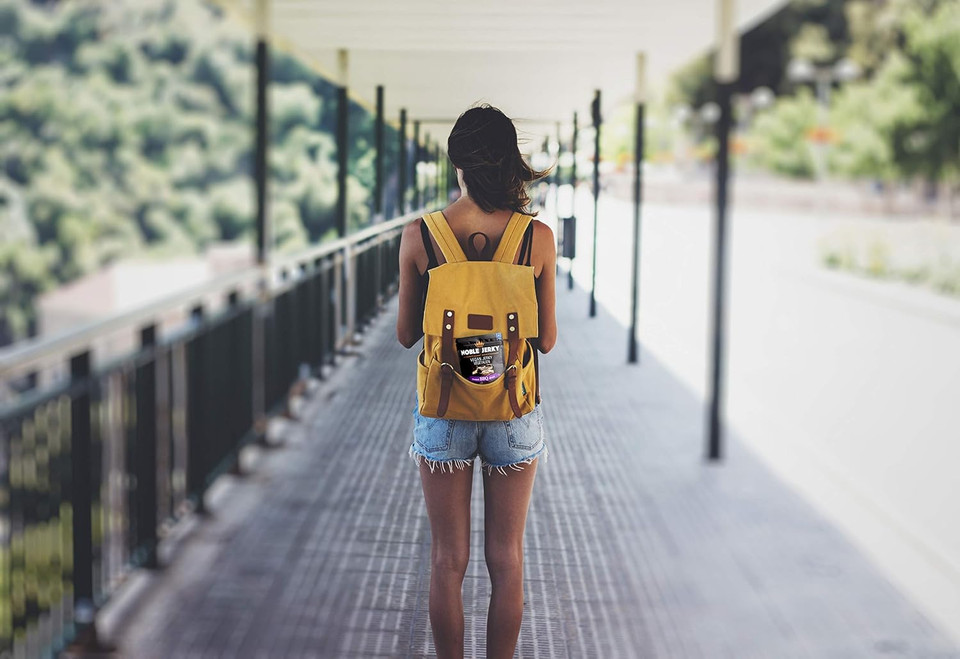 Noble Jerky - Vegan Jerky Snack, Vegetarian, 2.47 Oz Bags, (3 Bags)