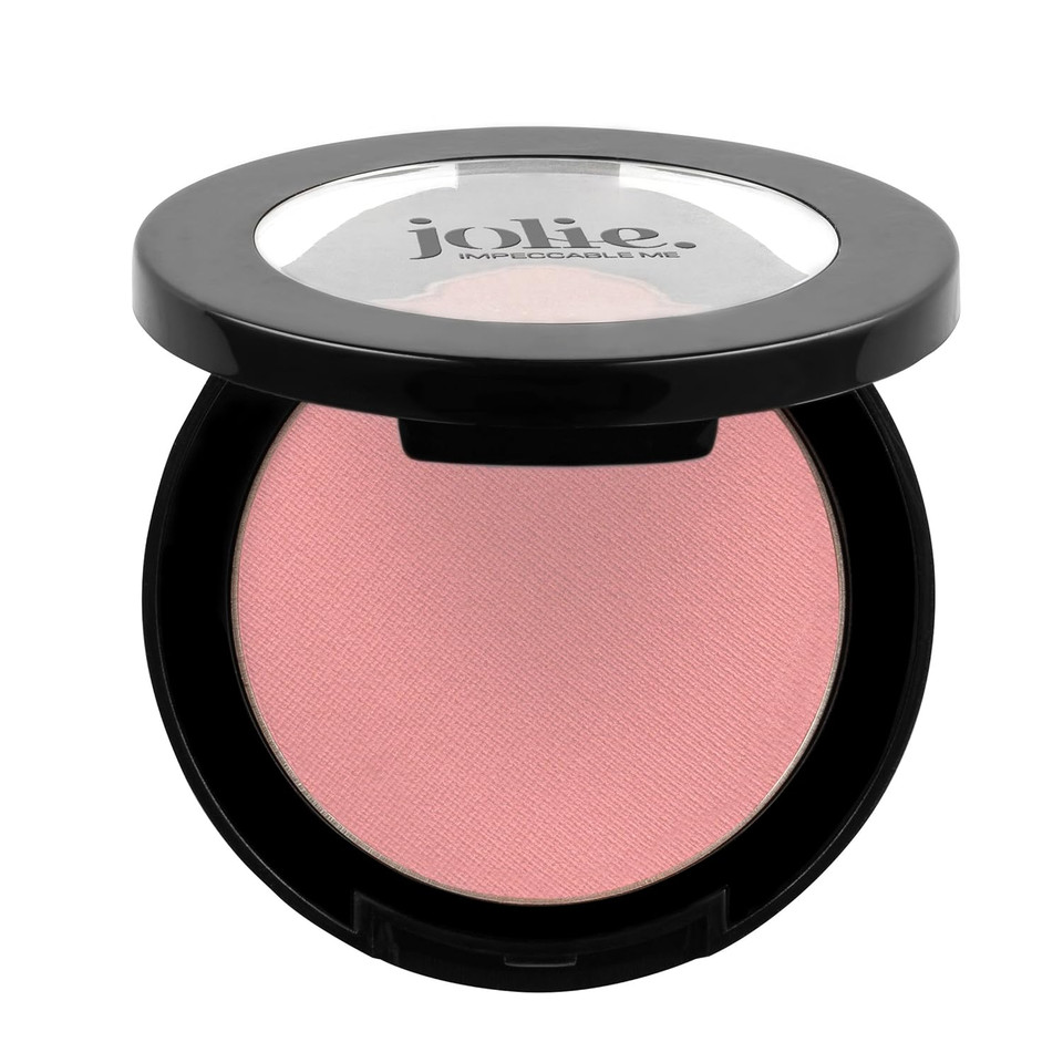 Jolie Mineral Matte Blush Pressed Cheek Color Blusher (Rose Bud)