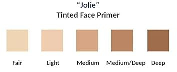 Jolie Tinted Foundation Face Primer Spf 20 Sunscreen, Subtle Radiance/Supreme Hydration - All Skin Types (Medium/Deep)