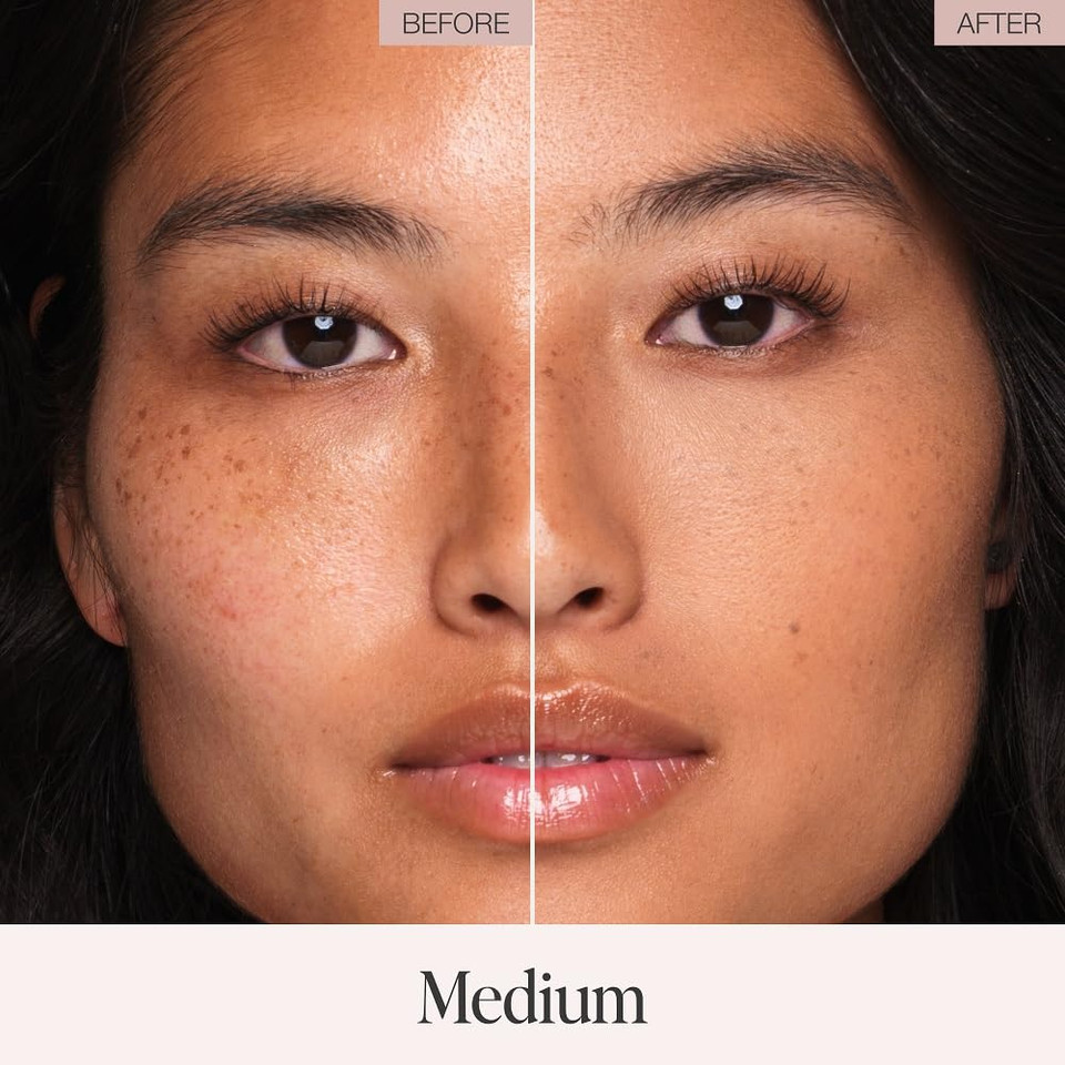 Jouer Soft Focus Hydrate & Setting Powder - Pressed Powder With Matte Finish - Blurring Powder For Fine Lines And Pores - Set Face Makeup Foundation Or Concealer - Medium