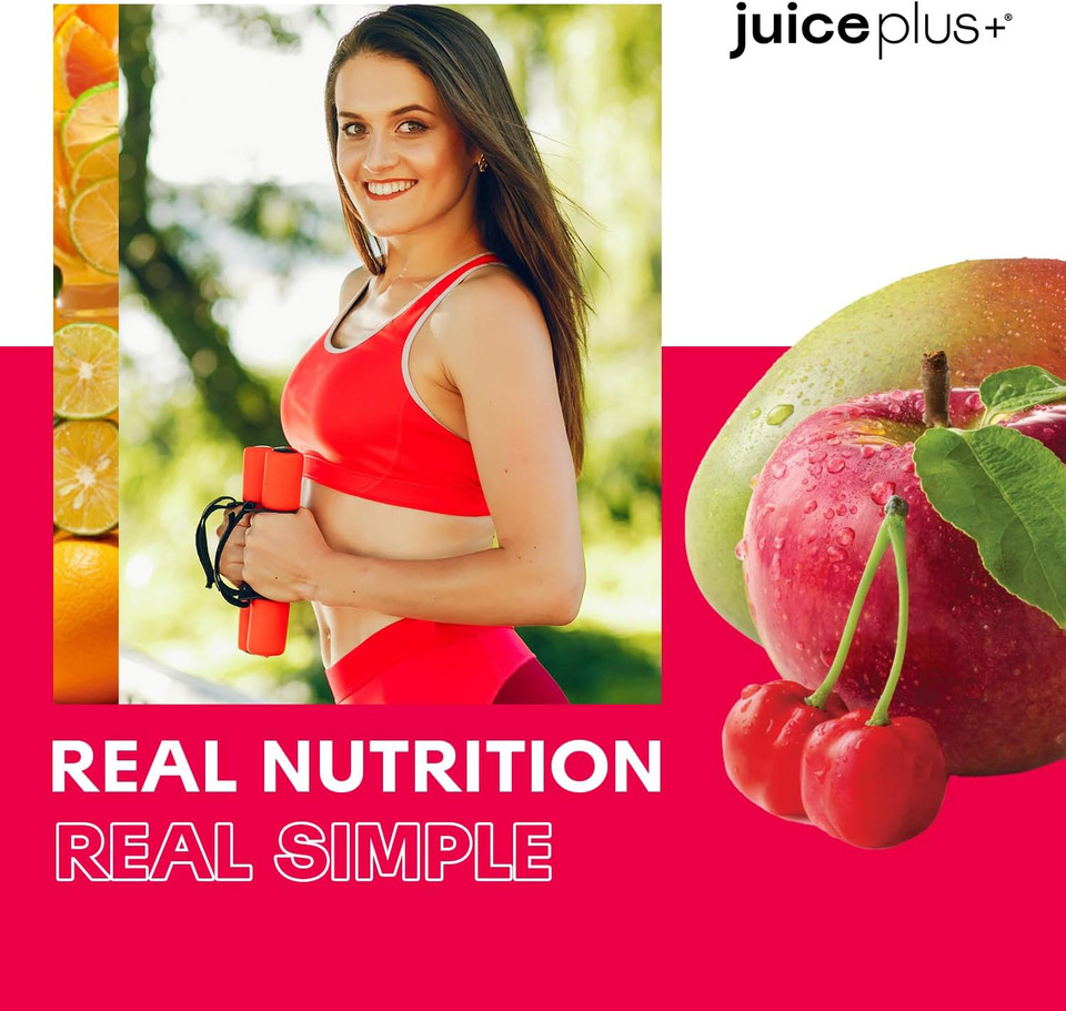 Juice Plus+ Fruit Blend Soft Chews (Chewables) - Boost Your Nutrition With 11 Fruits & Plant Ingredients - Vegan Gummy For Kids & Adults - Vitamins, Whole Food Nutrition - 120 Chewables