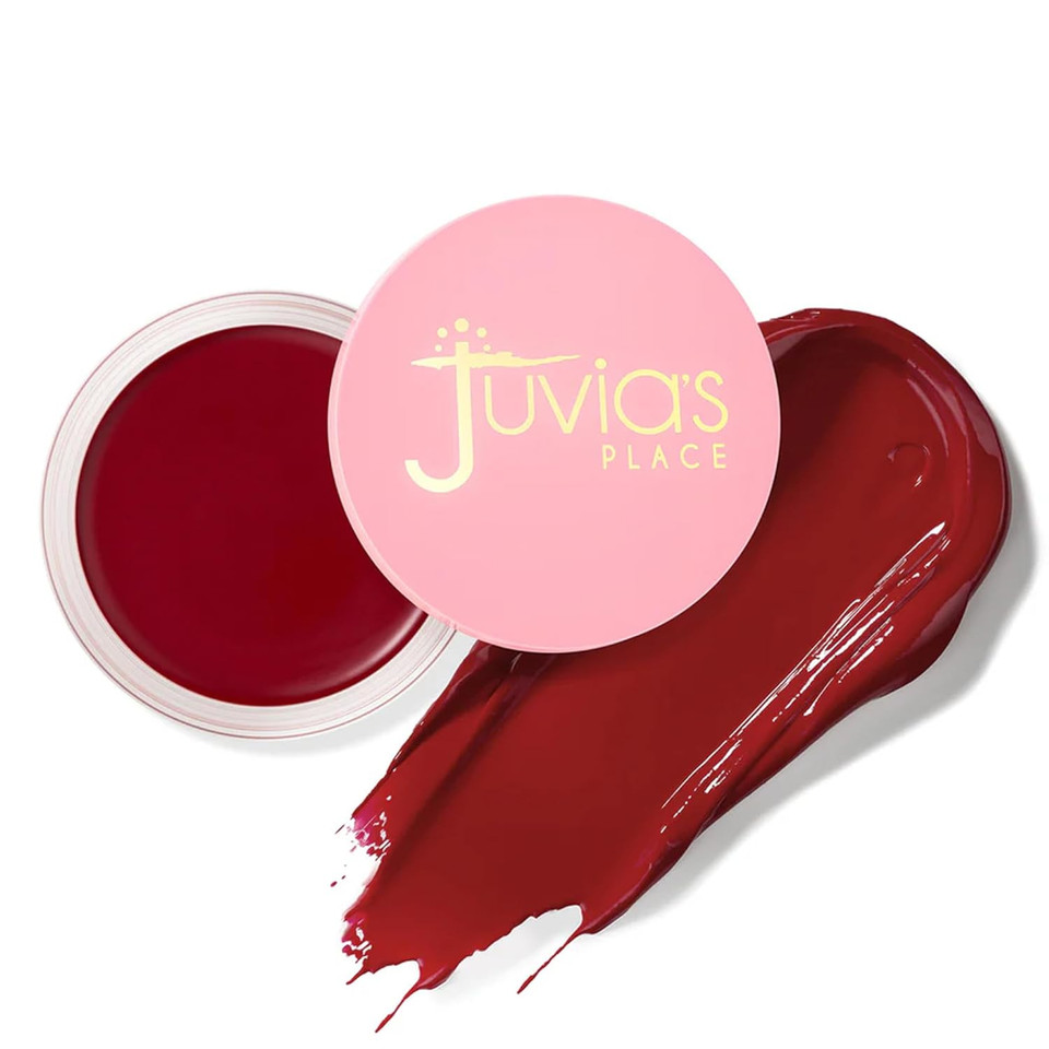 Juvia'S Place Blushed Cream Blush  Cheeky Cherry  Multi-Purpose Cream Blush For Cheeks & Lips - 2In1 Formula, Smooth, Blendable Texture For A Soft Dewy Finish - Buildable & Lightweight Face Makeup