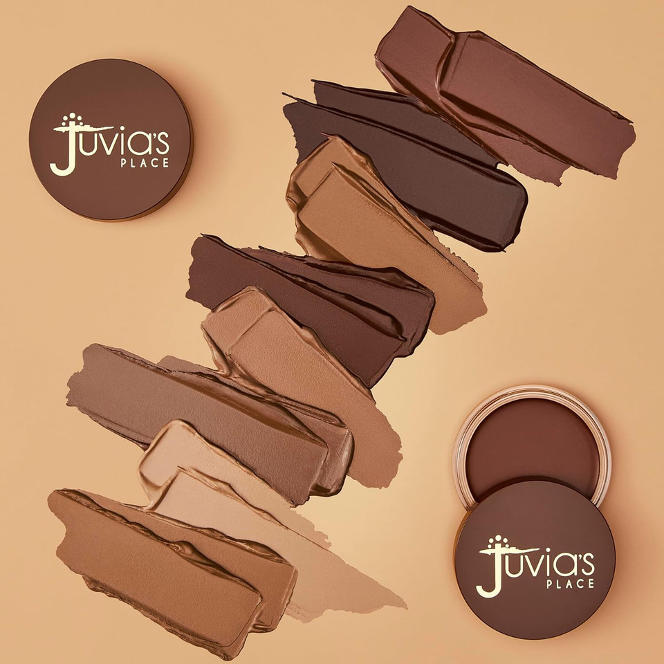 Juvia'S Place Bronzed Cream Bronzer - Honey - Smooth Cream Bronzer Pot For Sun-Kissed Glow & Warmth, Buildable & Blendable Makeup Contour With Long-Lasting Matte Shimmer Finish, Highly Pigmented