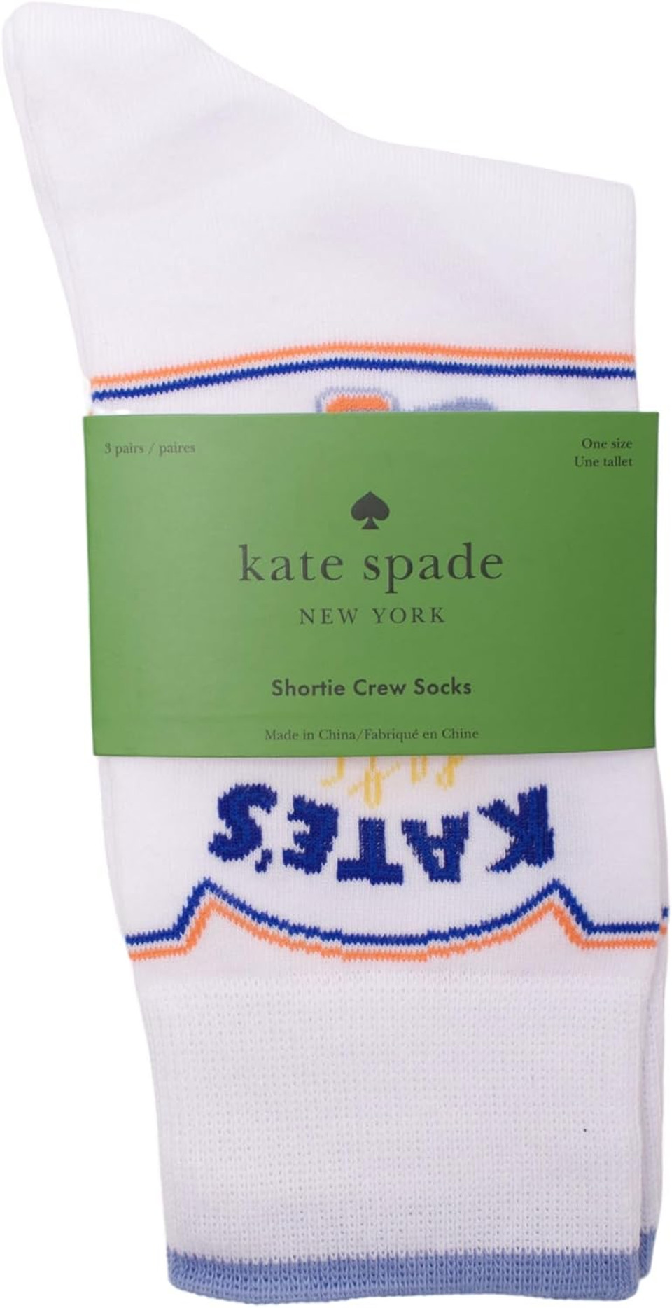 Kate Spade New York 3Pk Ksny Hot Sauce Crew