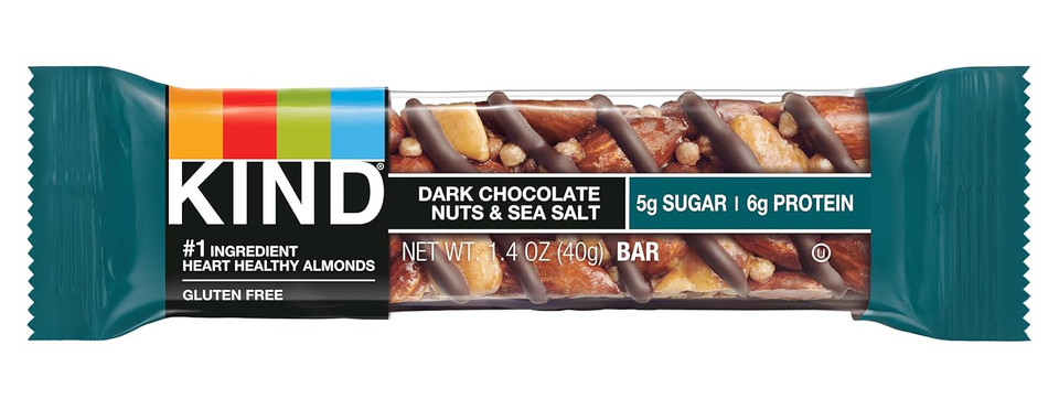 Kind Bar, Peanut Butter Dark Chocolate, 1.4 Ounce