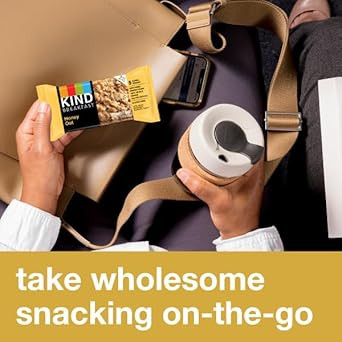 Kind Breakfast Protein Bars, Almond Butter, Healthy Snacks, Gluten Free, 8G Protein, 6 Count
