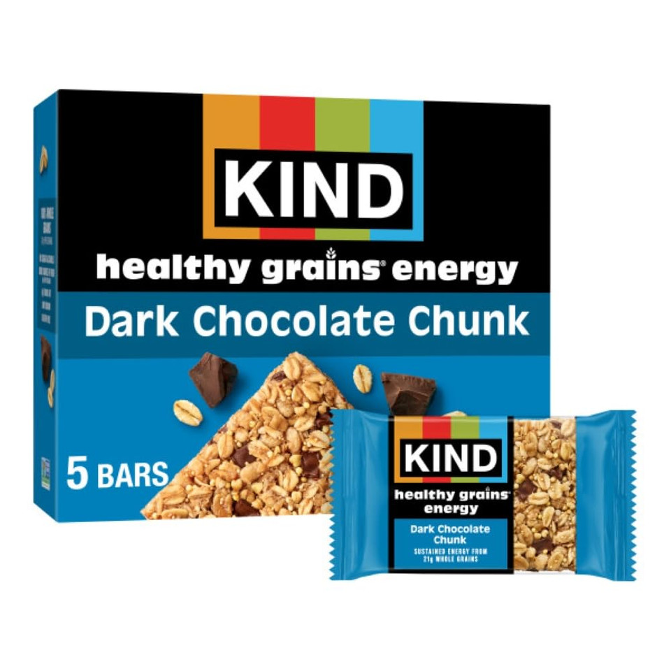 Kind Healthy Grains Energy Bars, Pineapple Mango, 20G Whole Grains, Made With Super Grains, Gluten Free Snacks, 5 Ct, 7.1Oz