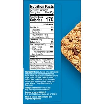 Kind Healthy Grains Energy Bars, Pineapple Mango, 20G Whole Grains, Made With Super Grains, Gluten Free Snacks, 5 Ct, 7.1Oz