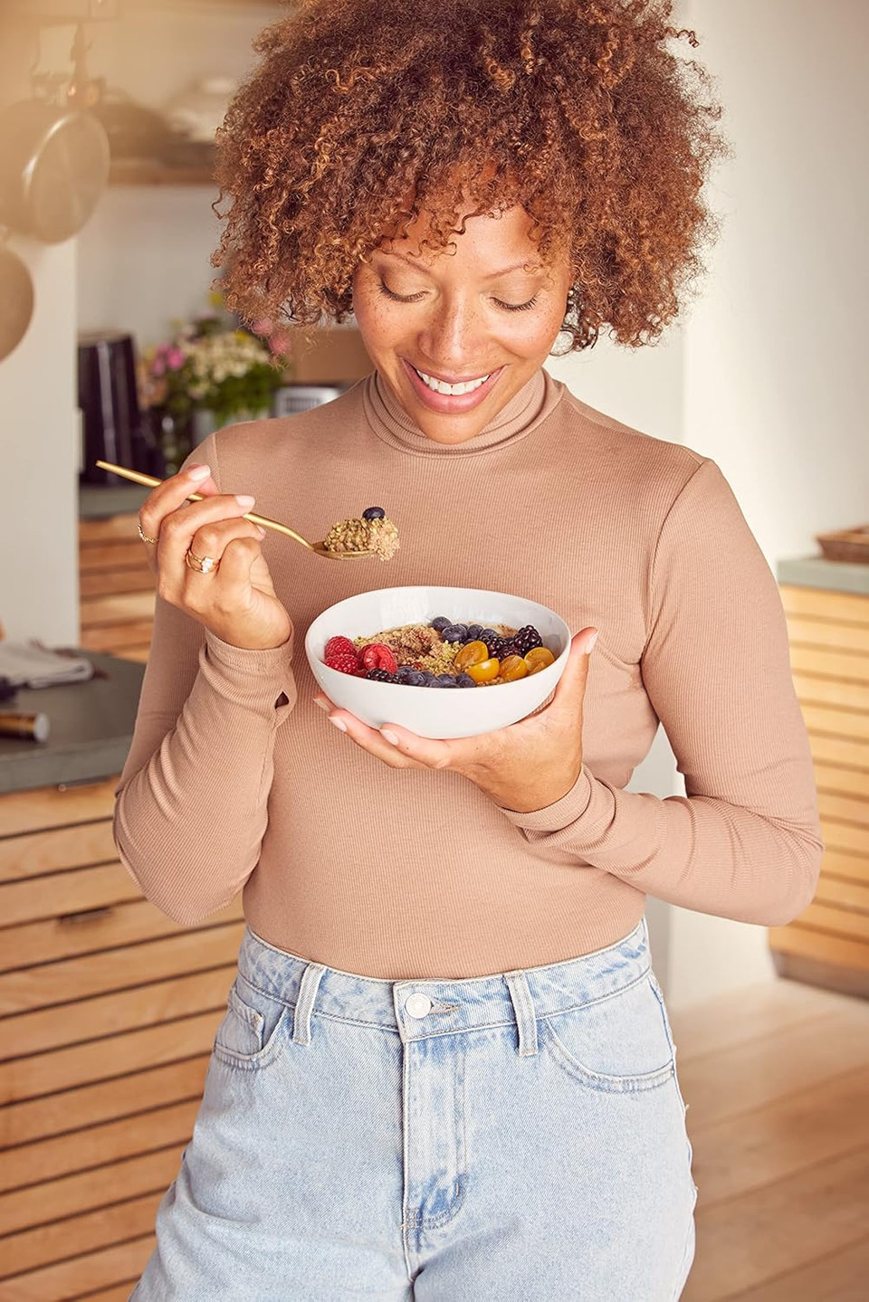 Kroma Super Porridge, Gluten Free, Chocho Plant Protein, Vegan Superfood Breakfast Cereal With Hemp Seeds, Cinnamon, Oats, Coconut, Healthy Fiber, And Other Organic Ingredients, 9 Servings