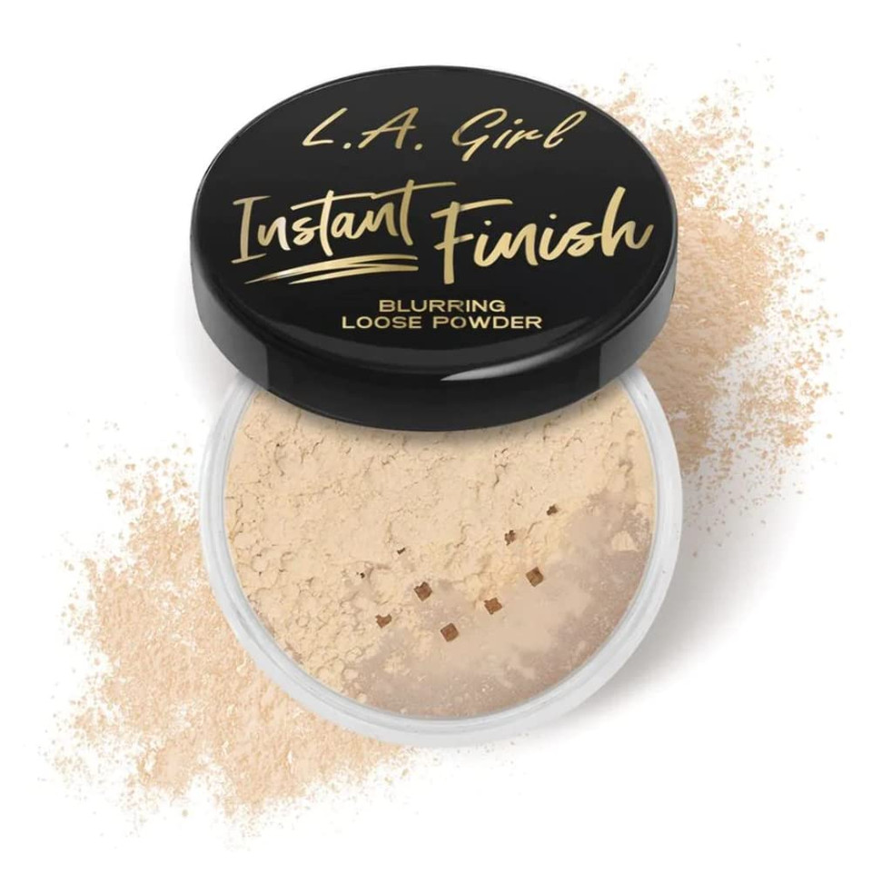 L.A. Girl Instant Finish Blurring Loose Powder, Tan Glp732