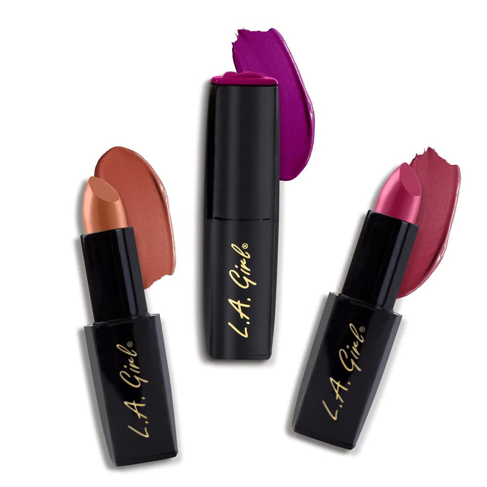 L.A. Girl Lip Attraction Lipstick, Hyped Glc584