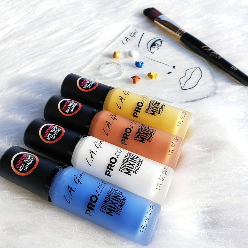 L.A. Girl Pro.Color Foundation Mixing Pigment, White Glm711