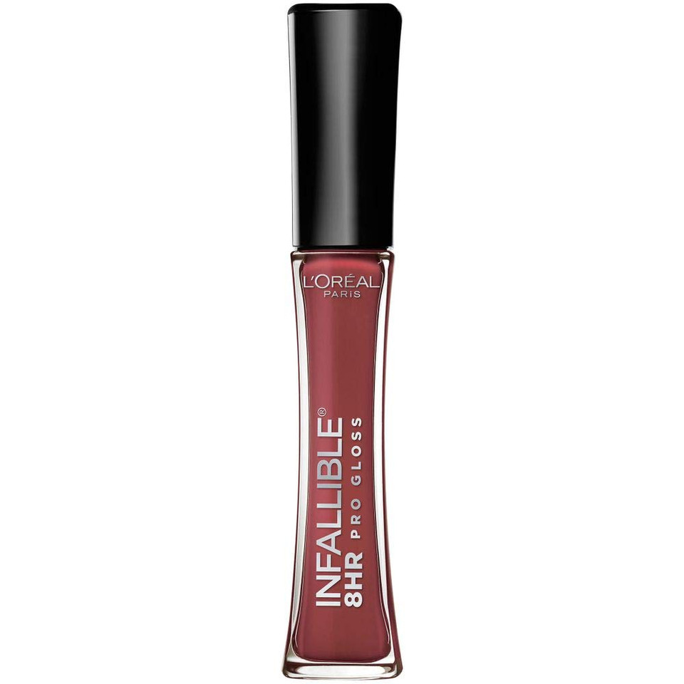 LOreal Paris Makeup Infallible 8 Hour Hydrating Lip Gloss, Truffle, 0.21 Fl Oz