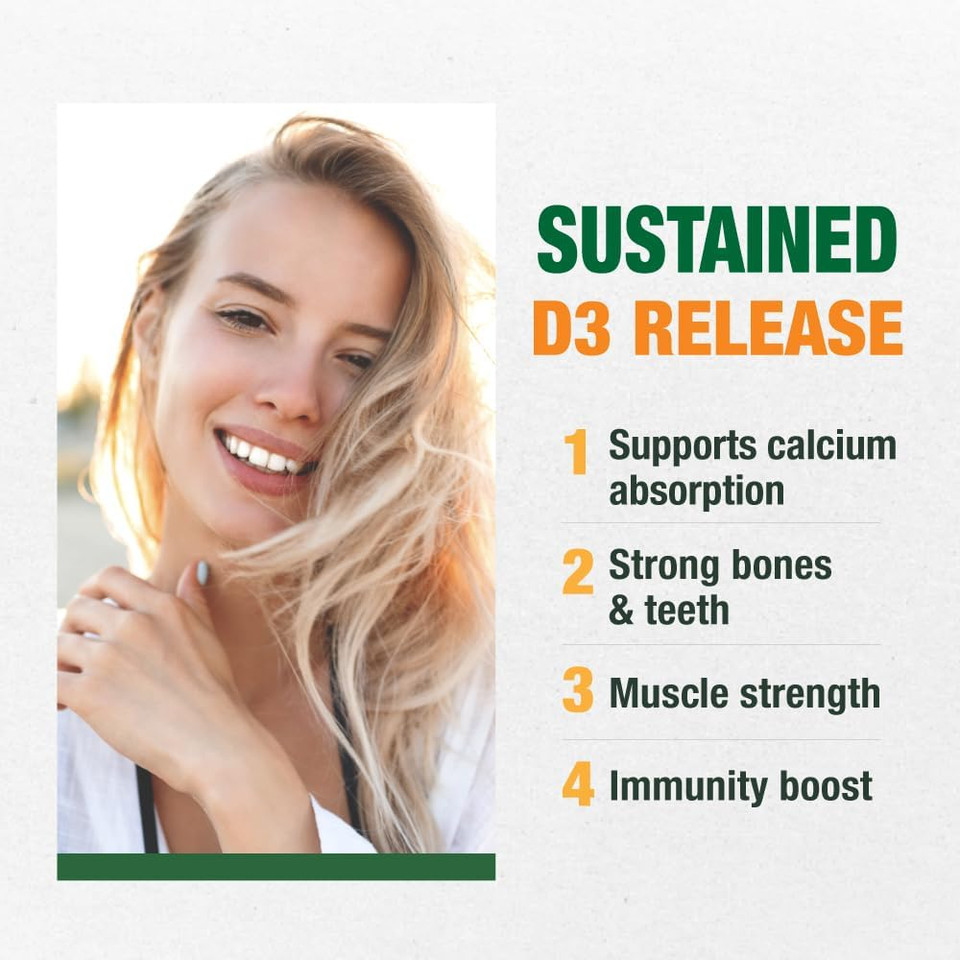 Labo Nutrition Liposomal Vitamin D3, High Potency Vegan-Sourced For Optimal Absorption, Sustained Release, 470% Bioavailable, Boost Immunity, Bone & Brain Health, 240 Days Supply, Non-Gmo, Gluten Free