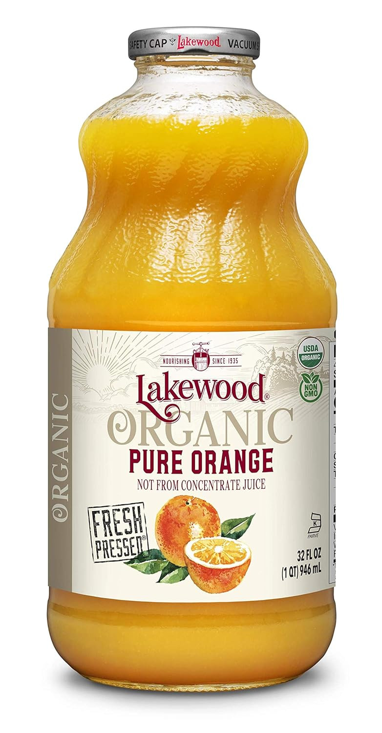 Lakewood Organic Pure Cranberry Juice, 32 Fz