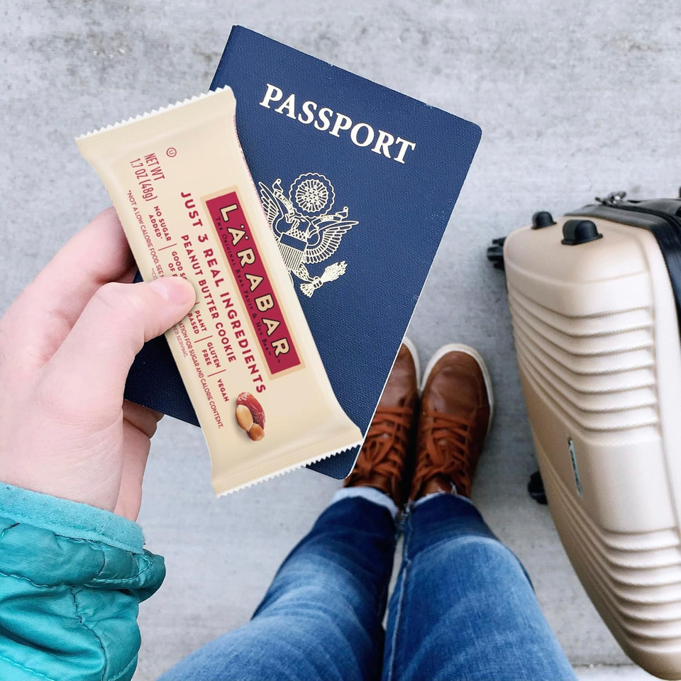 Larabar Peanut Butter Cookie, Fruit And Nut Bars, Gluten Free And Vegan, 10.2 Oz, 6 Ct