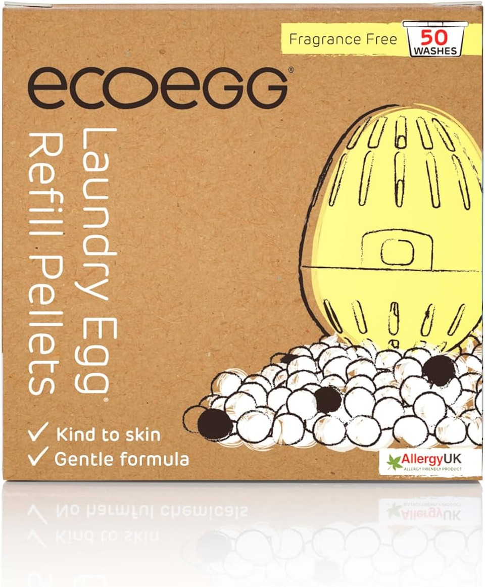 Laundry Egg Refill Fragrance Free, 50 Loads