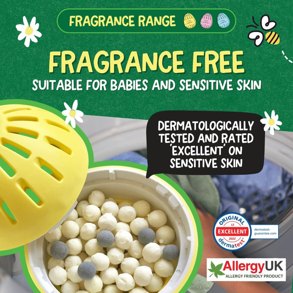 Laundry Egg Refill Fragrance Free, 50 Loads