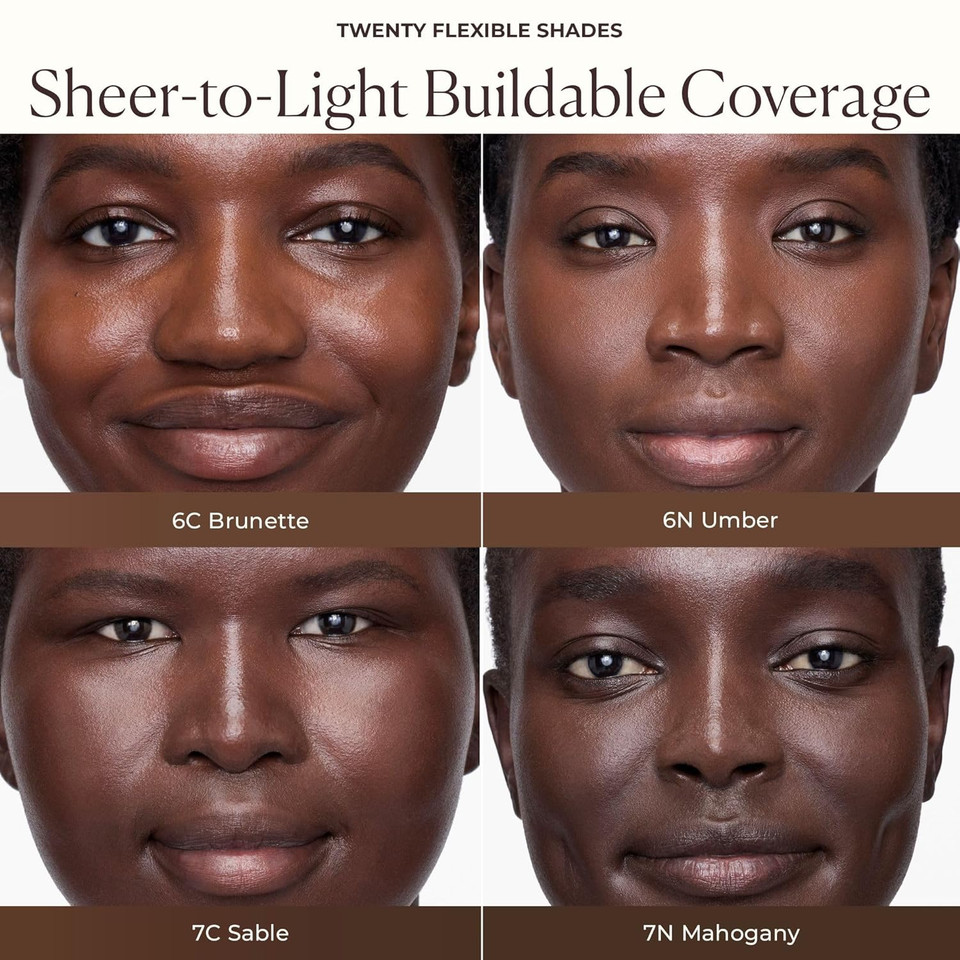 Laura Mercier Tinted Moisturizer Natural Dewy With Spf 30: 24Hr+ Hydration, Long Lasting, Sheer To Light, Buildable Coverage, Dewy Finish, Improve Skin Tone And Texture, Skin Tint