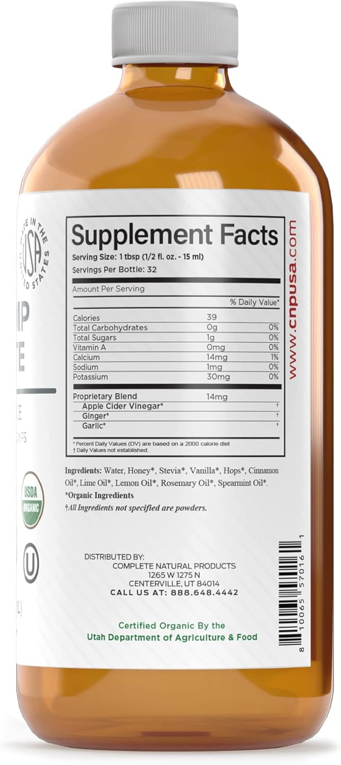 Leg Cramp Complete 16Oz - Natural Liquid Organic Amish Muscle, Foot & Leg Cramp Remedy Relief, Vitamin, & Supplement