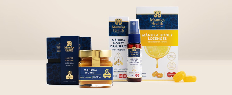 Manuka Health Umf 22+/Mgo 950+ Limited Edition Manuka Honey (250G/8.8Oz), Superfood, Authentic Raw Honey From New Zealand