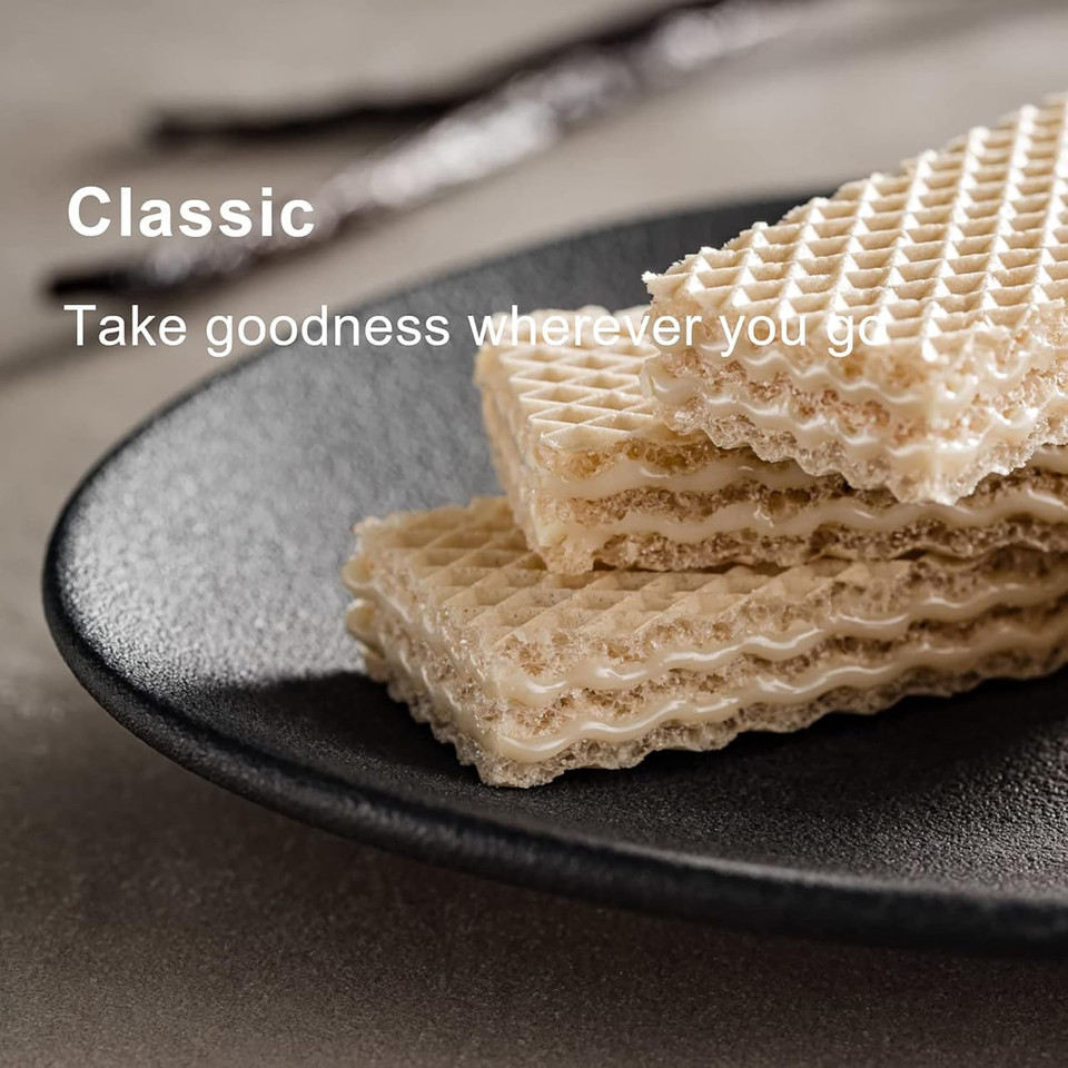 Loacker Premium Cocoa & Milk Wafers, 6.17 Ounces