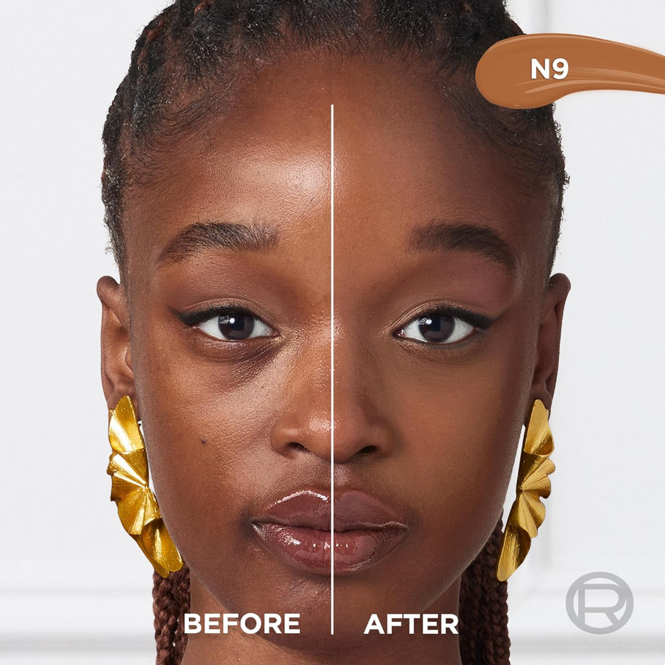 L'Oreal Paris True Match Radiant Serum Concealer, Brightening Under Eye Concealer Make Up With 1.5% Hyaluronic Acid And Caffeine, N5, 0.33 Oz