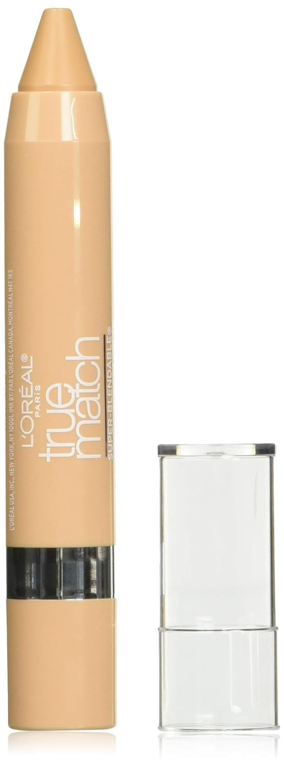 L'Oreal Paris True Match Super-Blendable Crayon Concealer, Medium/Deep Neutral [N6-7-8] 0.10 Oz