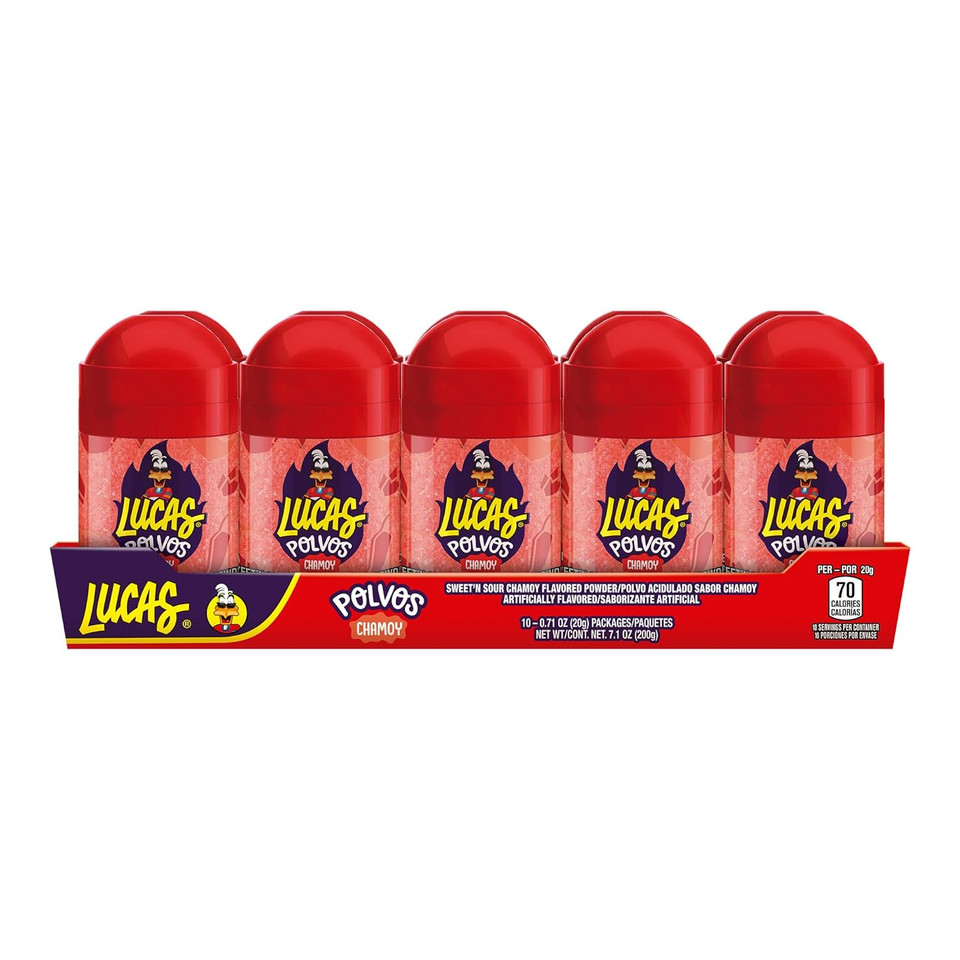 Lucas Chamoy Sweet And Sour Chamoy Flavored Powder, 0.71 Ounce