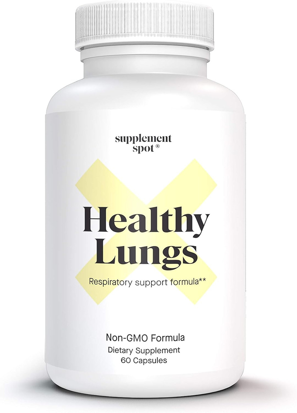 Lung Support Supplement, For Respiratory Support & Bronchial Wellness  Butterbur, Bromelain, Feverfew, Cordyceps, Stinging Nettle & Pine Bark (60 Servings)