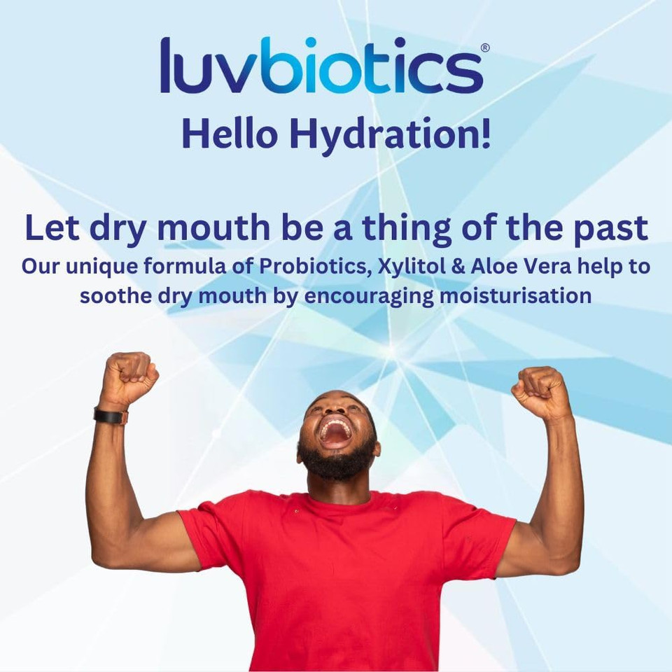 Luv Biotics Mouthwash With Oral Probiotics, Xylitol & Aloe Vera - 3 X 500Ml