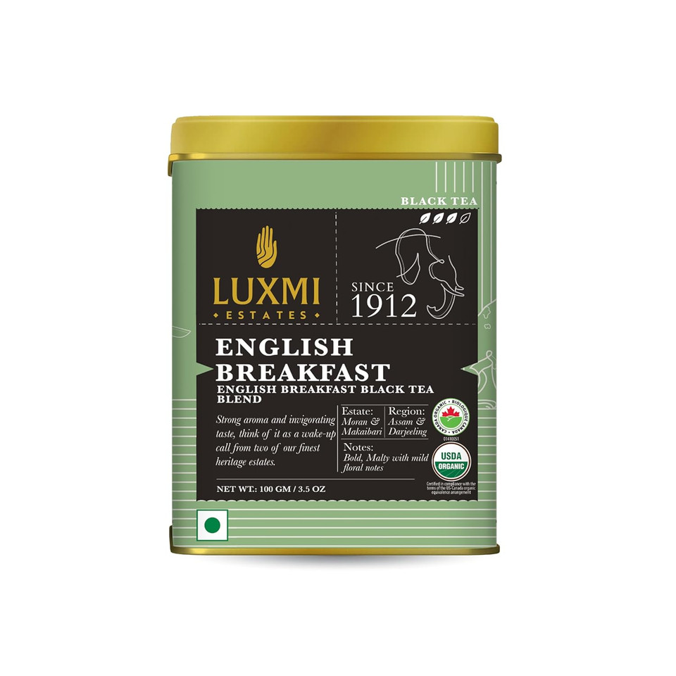 Luxmi Estates Lavender Valley Organic Loose Leaf Tea, (25G) Darjeeling Makaibari White Tea, Low Caffeine, Sleep Function Tea